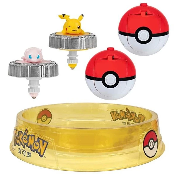 Pokemon Battle Spinner Arena Oyun Seti - Resim 3