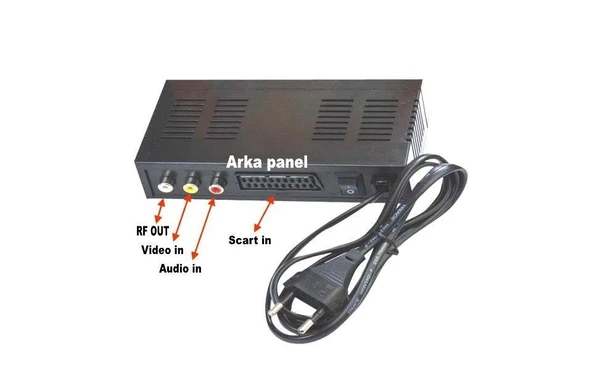 Tüplü Tv Rf Çıkışını - Scart Çıkışına Çevirici Adaptör-RF Modülatör ürün görseli 1