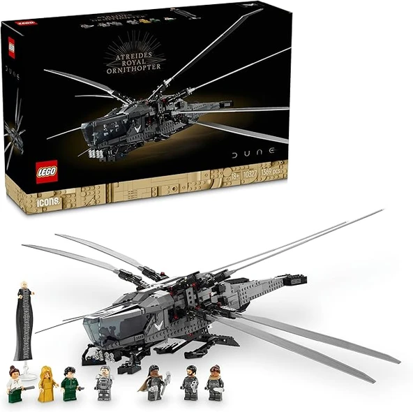 LEGO 10327 Icons Dune: Çöl Gezegeni Atreides Royal Ornithopter ürün görseli 1
