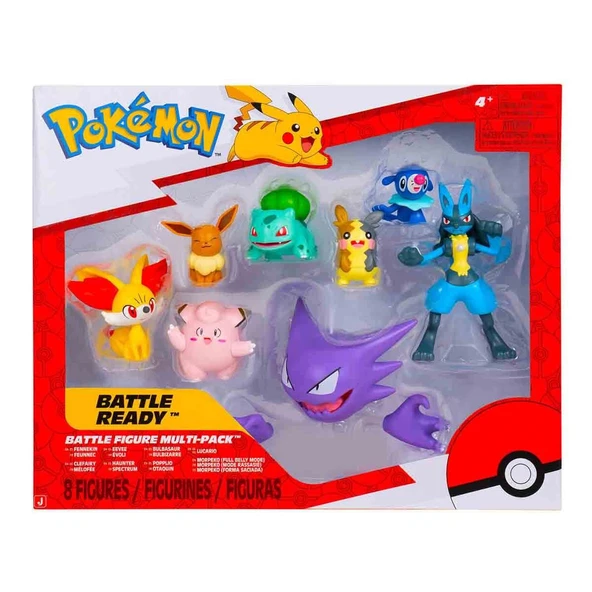 Yeni Pokemon Battle Multi Paket 8’li Figür Seti POK/PKW2542-D ürün görseli 1