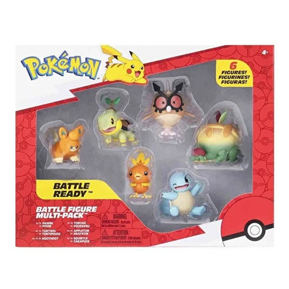 Pokemon Battle Multi Paket 6’lı Figür Seti ürün görseli 1