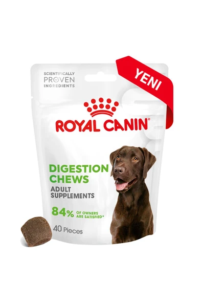 Digestion Chews Yetişkin Köpekler İçin Sindirim Sistemini Destekleyen Tamamlayıcı Ödül Maması 160g ürün görseli 1