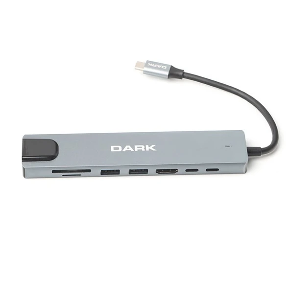 Dark (DK-AC-U31X36) Type C 8 in 1 Çoklayıcı - Resim 2