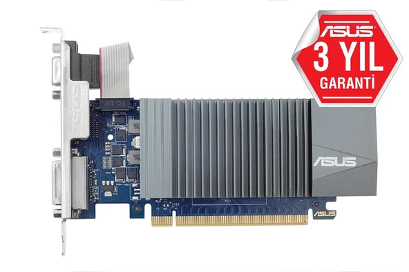 Asus GeForce GT710-SL 2GB Evo DDR5 64Bit LP - Resim 2