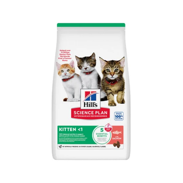 Hill's SCIENCE PLAN Somonlu Yavru Kedi Maması 5 Kg + 2 Kg ürün görseli 1