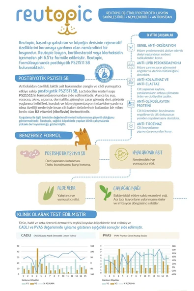 Köpekler İçin 100 ml Reutopic Dermatit Losyon - Resim 3