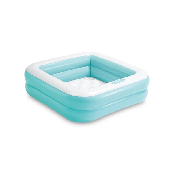 57100 Intex Şişme Taban Mini Kare Havuz 86x86x25 cm ürün görseli 1