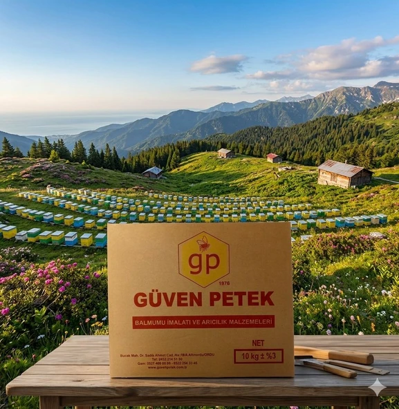 Güven Petek Arı Mumu - 22x41 cm 10 Kg (Muğla - Giresun Tipi) ürün görseli 1