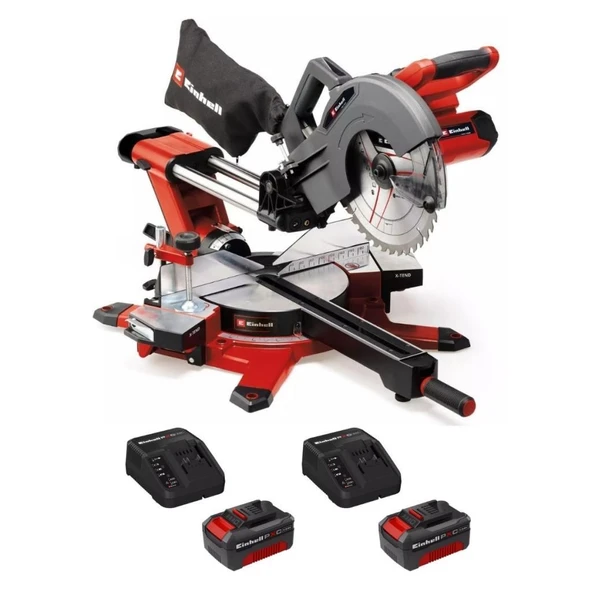 Einhell TE-SM 36/10 L Li Akülü Gönye Testere 2X4 Amper 4300885 ürün görseli 1