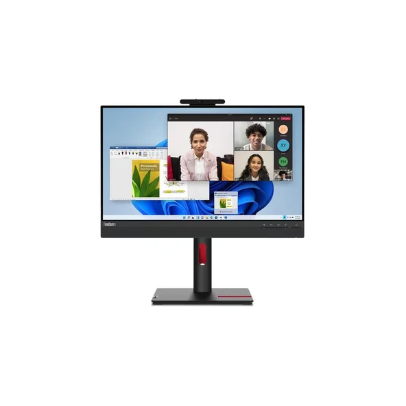 LENOVO TC TIO24GEN5TOUCH 12NBGAR1TK 23.8" 4MS DP/HDMI/TYPE-C VESA PIVOT DOKUNMATİK IPS LED MONITOR ürün görseli 1