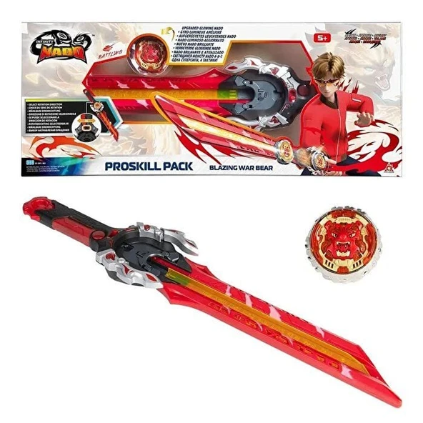 Infinity Nado Pro Serisi - Blazing War Bear (Alevli Ayı) ürün görseli 1
