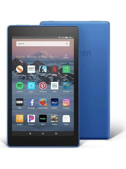 Amazon Fire 7 Mavi Tablet Android 10 İşletim Sistemi 16 GB Dahili Depolama Wi-Fi Desteği ürün görseli 1