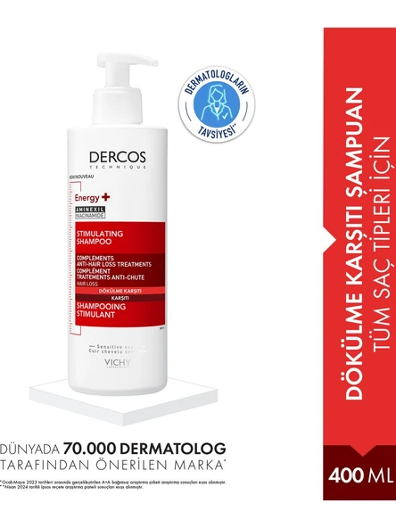 Dercos Energisant Dökülme Karşıtı Bakım Şampuanı ürün görseli 1