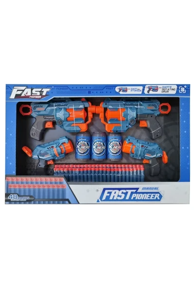 Fast Pioneer X Hero Oyuncak Dart Tabancası Seti ürün görseli 1