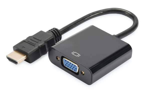 Digitus HDMI Erkek to VGA Dişi Çevirici ürün görseli 1