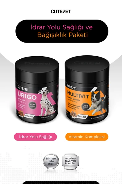 Köpek İdrar Yolu Sağlığı & Bağışıklık Paketi ürün görseli 1
