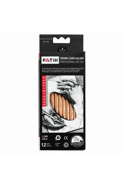 FATİH KALEM Fatih Teknik Çizim Kalemi Profesyonel Set ürün görseli 1