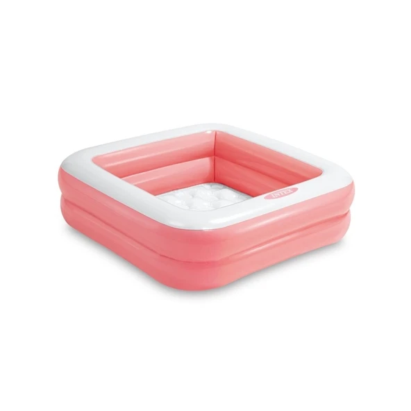 57100 Intex Şişme Taban Mini Kare Havuz 86x86x25 cm ürün görseli 1