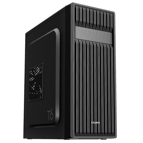 ZALMAN ZM-T6 ATX Mid Tower Kasa 1 x Mikrofon 1 x Kulaklık, 1 x USB 3.0, 2 x USB 2.0, PCI/AGP 280mm ürün görseli 1