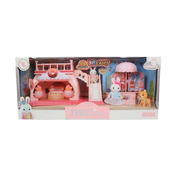 Bay Dreamy Mini Tavşan Şeker ve Dondurma Dükkanı ürün görseli 1