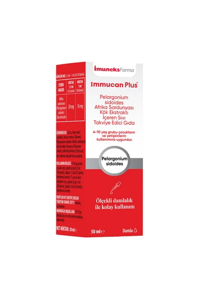 IMUNUEKS IMMUCAN PLUS 50 ML DAMLA - Resim 3