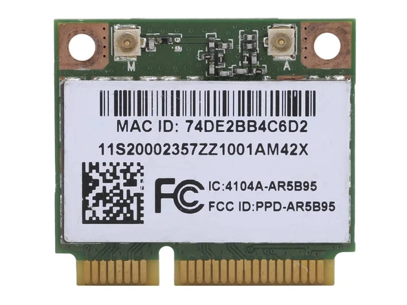 AzureWave AR5B95 Notebook Wifi Card ürün görseli 1