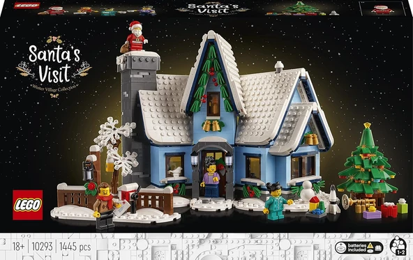 LEGO 10293 Icons Noel Baba’nın Ziyareti Santa's Visit ürün görseli 1