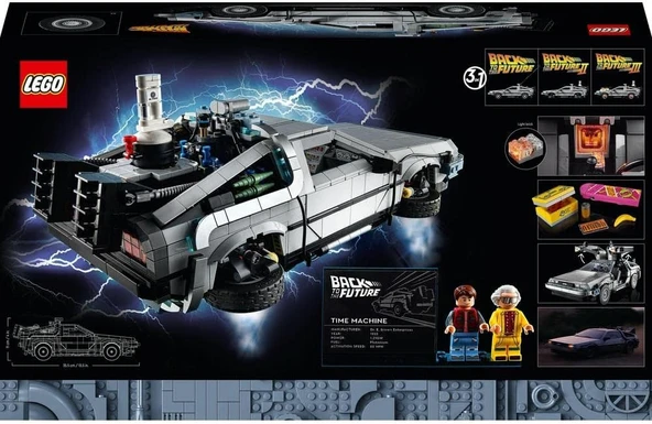 LEGO Creator Expert 10300 Back to the Future Time Machine - Resim 2