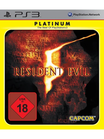 Resident Evil 5 platinum Ps3 CD Oyun Tehşir ürün görseli 1