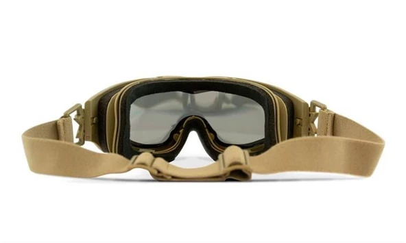 WILEY X SPEAR DUAL Balistik Goggle (3 Lens) - Resim 12