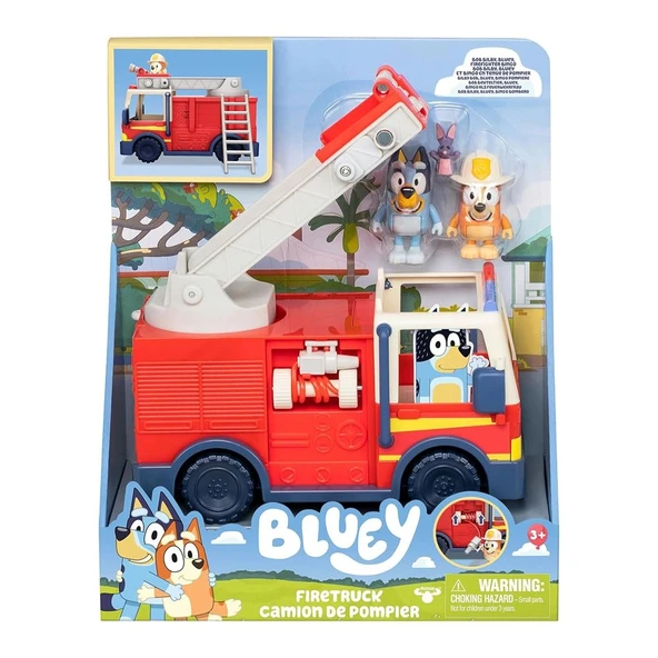 Bluey İtfaiye Kamyonu 17610 - Resim 5