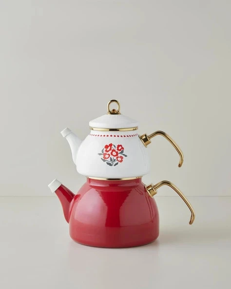 English Home Bright Parade Emaye Çaydanlık - Outlet ürün görseli 1