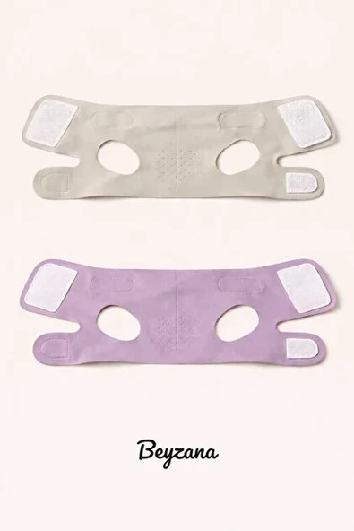 BEYZANA 1 Adet Karışık Renk Unisex Yüz Şekillendirme Bandajı & Çene Altı Gıdı Korsesi ürün görseli 1