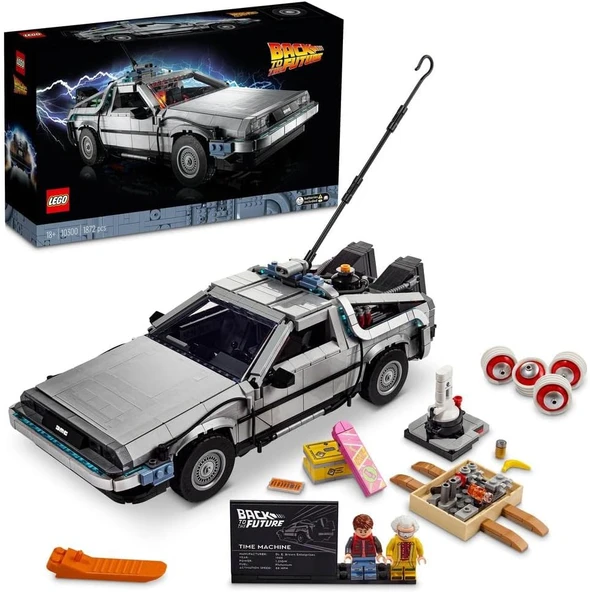 LEGO Creator Expert 10300 Back to the Future Time Machine - Resim 3