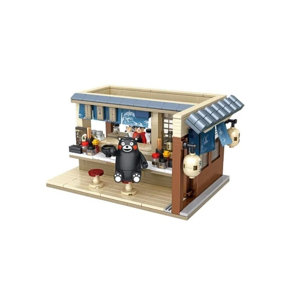 P880010 PANLOS RAMEN RESTORANI 390 PARÇA BLOCK OYUNCAK ürün görseli 1