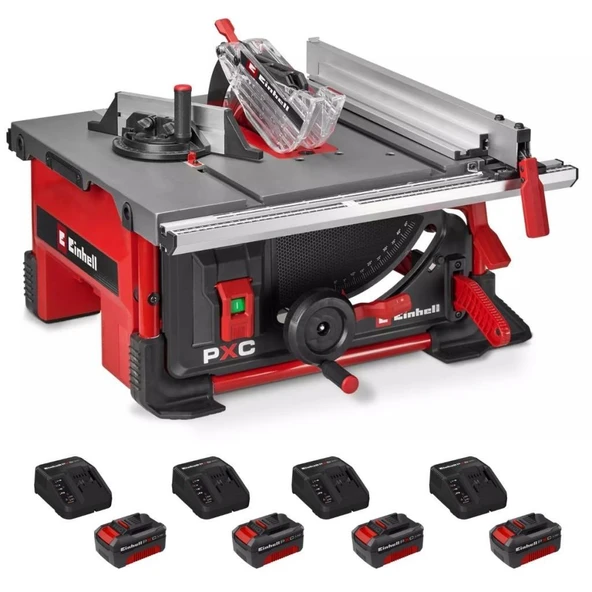 Einhell TE-TS 36/8 T Li Akülü Tezgah Testere 4X4 Amper 4340455 ürün görseli 1