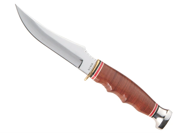 KA-BAR Skinner Deri Kabza Av Bıçağı ürün görseli 1