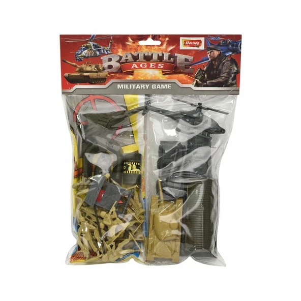 ERN-852 HEROES TOYS PVCLİ ASKER SETİ ürün görseli 1