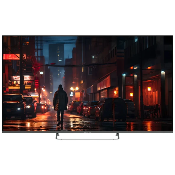 Profilo 65PA535EQG E Enerji Sınıfı 65" 165 Ekran Ultra HD Uydu Alıcılı Google Smart QLed Televizyon ürün görseli 1