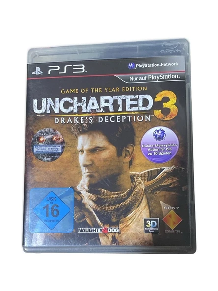 Uncharted 3 Drakes Deception Game Of The Year Edition Playstation 3 CD Oyun Tehşir ürün görseli 1