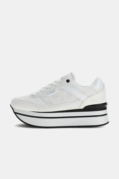 Guess Hansin Kadın Beyaz Sneaker FL5HNSPEL12-WHITE ürün görseli 1