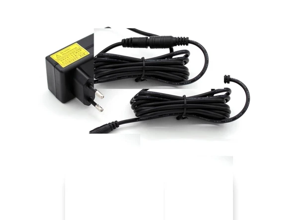 12V 800mA (0.8A) 9.6W 5.5x1.7 mm AC Adaptör - Şarj Cihazı ürün görseli 1