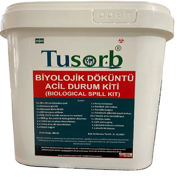 PAZAR10 Biyolojik Döküntü Acil Durum Kiti ürün görseli 1