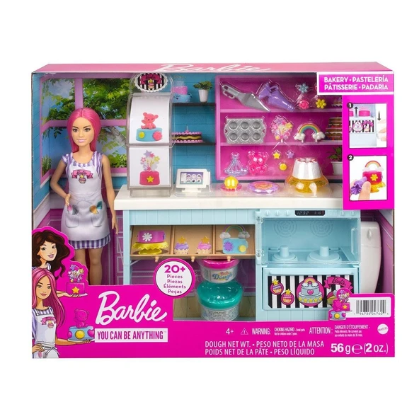 HGB73 Barbie Pasta Dükkanı Oyun Seti ürün görseli 1