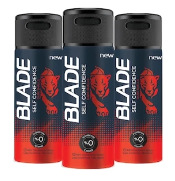Blade Self Confidence Erkek Deodorant 150 ml (3 adet) ürün görseli 1