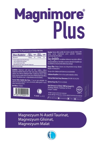 MAGNIMORE PLUS 30 TABLET - Resim 2