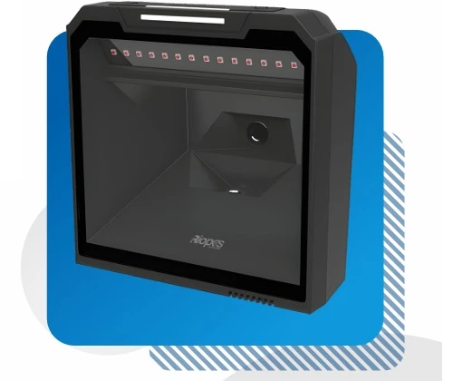 RİOPOS RP3400 Barkod Okuyucu 2D MASA ÜSTÜ (1D) ve Karekod (2D) ürün görseli 1