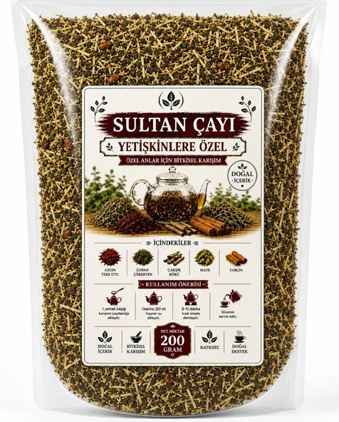 Yetişkinlere Özel Kuvvet Çayı 200 Gr (Bitkisel Karışım) Epimedyumlu ürün görseli 1