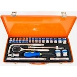 25 Parça 1/2 Lokma Seti Chrome Vanadium Parlak ( Lisinya ) ürün görseli 1