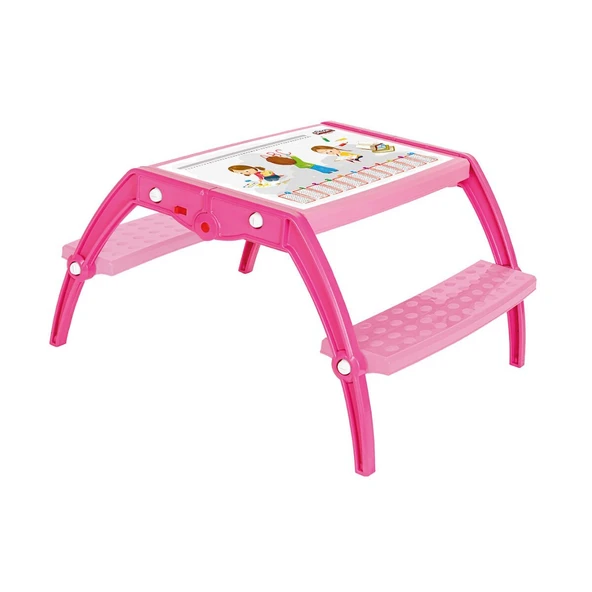 03 515 PRATİK ÇALIŞMA MASASI (PEMBE) ürün görseli 1